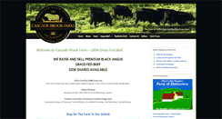 Desktop Screenshot of cascadebrookfarm.com